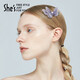 She s Qianzi hair accessories Shuanglingcao gradient embroidered butterfly hairpin fashion hairpin hairpin birthday gift for girlfriend