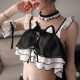 Sexy Unterwäsche Frauen, verführerische transparente sexy Spitze schwarze Strümpfe Pyjamas Passion Drei-Punkte Sexy Pyjamas Hosentender Rock Uniform offener Schritt Free Hosont Thong Sex Uniform Nachthemd Anzug 1283 sexy Bunny Girl + Tanga Pinsel