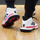 Adidas Basketballschuhe Herrenschuhe Sommer Bouncelegends Schockpolstere Kee-resistente praktische Training Sportschuhe Freizeitschuhe IE9277 42