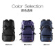 Landcase Travel Bag Herren Rucksack großer Kapazität Rucksack Gepäckbeutel Multifunktionaler Outdoor Sport Mountaineering Bag 8051 Schwarz groß