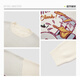 Semir Semir Knitted Sweater Women's Jacquard Contrast Color 2021 Winter Cartoon Loose Pullover Cute Lazy Style White Tone 0111 150/76A/XS