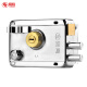 式 玥 outer door lock old-style anti-theft door lock door wooden door iron door lock dual insurance lock 750C-698 left with edges