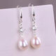 Yuelanshi Imitation Pearl Earrings Women's Long Style Earrings Fashion Earrings Bestie's Same Style Earrings 88 Long Imitation Pearl Earrings