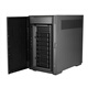 SilverStone CS382 Nas multi-hard drive chassis (supports M-ATX/Type-C/multi-storage/3.5 hot-swappable hard drive/security lock)