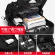 Zhina ZZINNA backpack men's new super large capacity travel bag casual canvas backpack multi-functional business trip luggage bag mountaineering bag student schoolbag black [80L with shoe compartment] backpack