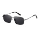 Heilan House (HLA) polarized sunglasses for men, special sunglasses for safe driving, men's square frame glasses, trendy gun frame gray pieces