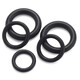 JINGGONG wire diameter 3.1mm-5mm nitrile rubber o-ring seal o-shaped rubber ring oil seal seal black gasket outer diameter 14*wire diameter 4 (20 pieces)