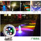 LED underwater light 3w6w9w12w18w pool underwater light fish pond landscape light fountain light waterproof colorful spotlight 36 watt warm light
