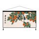 Chinese style Fugui gourd hanging canvas sofa background cloth Chinese style bedroom bedside living room decoration horizontal tapestry 1 width 14070 cm thickened