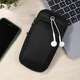 ISKA geeignet für das Ausführen von Mobiltelefone ARM -Tasche Sport Handy Arm mit Handgelenkstag Outdoor Sport Radsport Mobiltelefon Schutzhülle Apple Xiaomi Huawei Samsung Universal Arm Bag JK864 Black