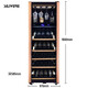 SILIWERE red wine cabinet, constant temperature wine cabinet, home red wine cabinet, living room wine cabinet, custom red wine cabinet, width 615 depth, 585 height, 1660 rose gold, 100 bottles, exclusive edition