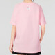 Nike (Nike) à manches courtes 2025 Summer Sportswear à la mode lâche rond rond T-shirt à moitié à manches décontractés FJ7714-690 ROSE S