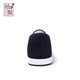Shiju Herbst neuer Stil alter Peking-Stoffschuhe Herrenfußabdeckung Traditionelle Stoffschuhe Wollmaterial High-End-Männerschuhe ältere Vater Schuhe 12806 Schwarz 39