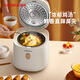 Cocina de arroz Konka (Konka), olla de arroz pequeña, 2,6 lástima, 2-3 personas, gachas de cocción, olla de alimentos suplementarios, presión de reserva inteligente, KDFB-2601E-W