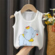 Sechs Farben des Glücks, 2-teilige Babyweste Sommer Pure Cotton Thin Style Jungen und Mädchen, Babys und Kinder atmungsaktiven Bauchbauchschutz Kinderhülsenweste zufällig gemischt und übereinstimmend 2 Packungen (falls Sie möchten, hinterlassen Sie bitte eine Nachricht und Notiz) 100