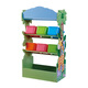 
FANTASY FIELDS BY TEAMSN Wooden furniture book shelf Picture book shelf Toy shelf Retractable bed sorting cabinet Storage furniture jungle series Three-layer storage rack TD-12799A