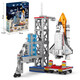 le high-difficulty large space shuttle building blocks 61 children's toys 6-8-12-year-old boy assembled rocket model upgraded spacecraft 699psc 7-13 birthday 10th birthday gift