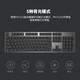 
Logitech k845 mechanical keyboard gaming keyboard office keyboard mouse set csgo keyboard wired gaming e-sports keyboard computer office home mechanical keyboard K845 tea shaft-powder blue keycap
