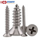
304 stainless steel cross groove countersunk self-tapping screw flat head pointed tail self-tapping screw lengthened wood screw GB846 304 countersunk self-tapping M1.4*8 [250 pills]