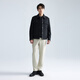 Lilang Fashion Fashion Men's Clothing [Textura Jacquard] Abrigo de lana de lana de lana de lana de lana de lana.