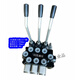 Hydraulic distributor ZD-L112 manual reversing valve 1-6 joint single two-way control valve multi-way valve new 102 5-way two-way