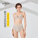 Deer men underwear women 2023 new model Modal autumn and winter large size bow shorts four season briefs 6629 model 1 6629-cream purple-single single size (110Jin[Jin equals 0.5 kg]-150Jin[Jin equals 0.5 kg])