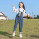 Aino Round Children's Sautphes Girls Long Pantal