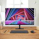 Samsung (Samsung) 32 pouces 4K Ultra-clair 1,07 milliard de couleurs HDR10 Édition de conception murale Édition de l'ordinateur S32A702NWC Affichage LCD à bêti final (S32A702NWC)
