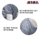 Pet Star Record, broken code autumn and winter style, pet clothes, fleece sweatshirt, warm and windproof, medium and large dog, big dog, husky, gray 6XL size, bust 68-72cm