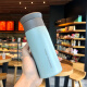 Tyeso ladies cute student creative small personality trend ins simple portable girl thermos bottle 350ml white 1 piece