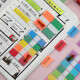 
3M index sticker extraction label color bookmark fluorescent label sticker notebook instructions page number folder translucent strip waterproof color sticker student key classification Pepsi sticker [683-6CF+9CF] combination package-210 pictures