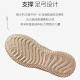 Crocodile shirt CROCODILE casual shoes men's comfortable and breathable flying mesh lightweight white shoes Korean style fashion trend men's shoes EYXONONS 10 beige 41