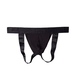 Wenshi Ouqi Keduo thong men's thong underwear sexy double masculine u convex free hip lift sexy underwear 01# black M