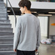 Teek Schwergewichts Wasser weiche Baumwolle langärmelige T-Shirt Herbst Herbst Kleidung 2025 Neue Mode gedruckte Top Youth Casual Clothes HE728 Aprikosenfarbe XL XL