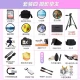 Canon Canon m200 micro-single camera high-definition beauty self-timer single electric vlog camera home travel camera M200 15-45mm black kit package four [shoot set four 0 yuan upgrade package five free upgrade without price increase]