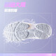 Anta children's sports shoes for girls' big children's shoes new style medium and large children's knob button stubborn torpedo running shoes for girls' shoes [comfortable and secret net-women] purple/white/pink-2 size 37