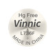 Songran Vinnic L736f LR41 Button Batterie AG3 LR736 392 Thermomètre Omron Thermomètre pour enfants LR41 / L736F 100 comprimés (1 boîte)