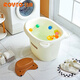 Rikang Badewanne Badewanne Badewanne Kinderbad Badewanne Badewanne Schwimmeimer Badewanne Badewanne Schwimmeimer Badhocker Beige x1001-3