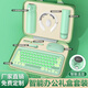 
Yuantianxia Company Business Gift Customized Suitcase Souvenir Practical Niche Advanced Premium Gift for Employees and Customers Thermos Cup Gift Box Green-Mouse Pad + Book/Keyboard + Pen-Trunk