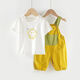 Schwarze Marke Baby Overalls Summer Day Säugling und Kinder Hosen Jungen und Mädchen Kinder gekürzt Hosen Mode neue Stil Kinder grün atmungsaktiv 80 cm
