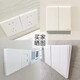 Schneider switch socket panel TV phone computer Zhenbo PC series velvet white network socket Single category six computer socket Socket