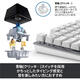 Logitech [Japan Direct Mail] Logitech Wireless/drahtlose mechanische Tastatur tragbare 88-Key-Layout K835OWB Off-White [drahtlose blaue Achse]