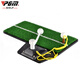 PGM Version améliorée Golf Swing Exerciser Golf Practif Golf Practif Mini importé 66 Grass sur fond blanc