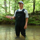FROGG TOGGS men's waterproof fishing jumpsuit, professional outdoor wading equipment, forest green XX-Large