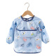 Newbell baby eating smock, waterproof and anti-dirty baby bib and rice bag, children's reverse dressing, children's painting apron, protective clothing, lucky fish + auspicious elephant [recommended age: 1-3 years old]