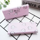 
Tingbai folding triangle glasses box for male and female students Korean fresh and cute creative and personalized portable sunglasses box Folded style-flamingo on white background glasses cloth