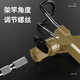 Jiadiaoni support en acier inoxydable Tête de pêche à pêche support universel pêche de pêche bouchon de pêche de support de tige de tige de support