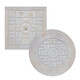 Huake Yangchuang prefabricated concrete cement steel fiber manhole cover strong and weak power cable trench cover concrete square rain and sewage manhole cover cover cover round 700*60 (actually 690)