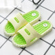 Huinubi slippers men's summer fashion wear Korean style personalized indoor and outdoor trendy bathroom anti-slip sandals beach flip-flops Black rice (9859) 42 (42-43)