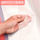 递乐 A4/40页文件夹资料册多层插页档案夹透明乐谱收纳盒分类试卷夹孕检资料夹文件袋 12140湖蓝色 